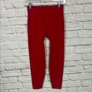 PINK Victoria's Secret Red Leggings